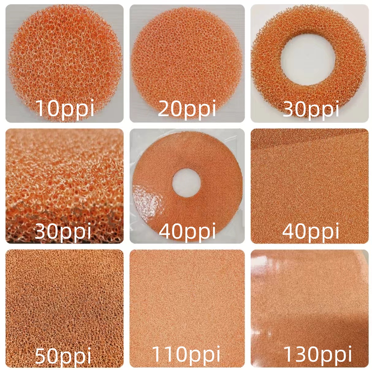 copper foam production